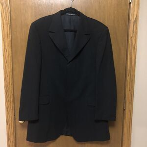 BOSS Hugo Boss UK 54 US 44 Suit Coat Jacket WOOL Concealed/Hidden Buttons Z22